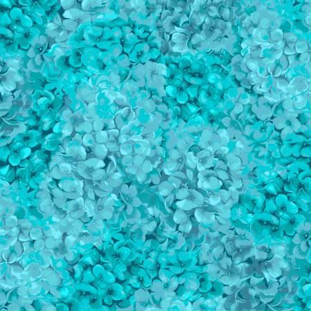 FLORAL FANTASY, JB904-AM2, Aquamarine, Jinny Beyer