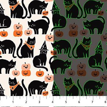 Figo Fabrics, Sweet Treats, 91056G-99, Black,