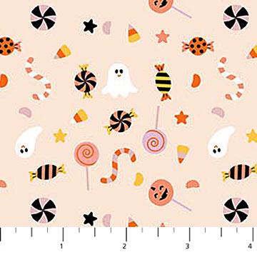 Figo Fabrics, Sweet Treats, 91262-53, Peach,