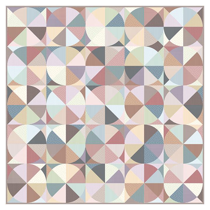 Figo Fabrics, Twice Baked Pattern