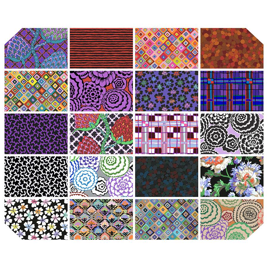 Free Spirit Feb2024 Collection, FB610GP.FEB24DARK, Dark, Kaffe Fassett