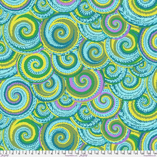Free Spirit Feb2024 Collection, PWPJ066.GREEN, Green, Kaffe Fassett