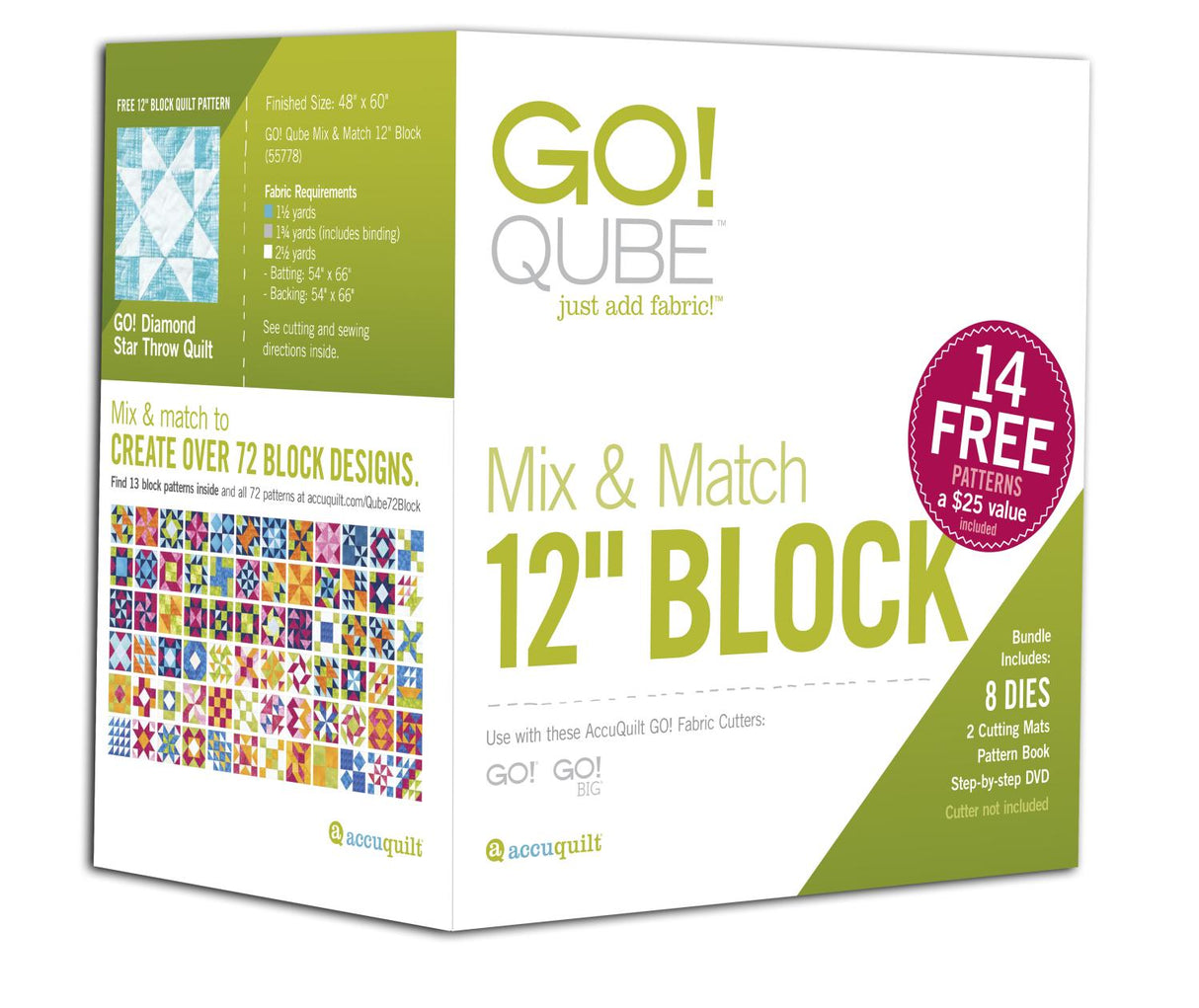 GO! QUBE MIX & MATCH 12" BLOCK