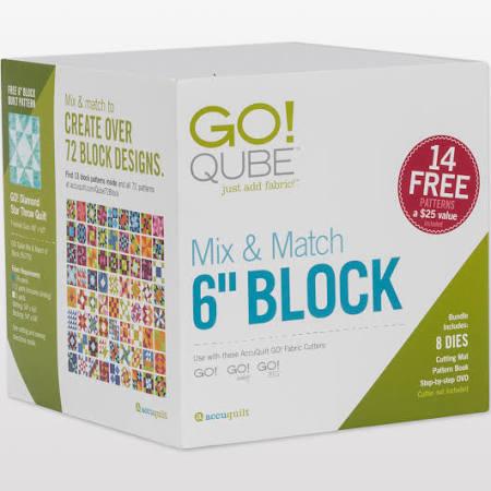 GO! QUBE MIX & MATCH 6" BLOCK