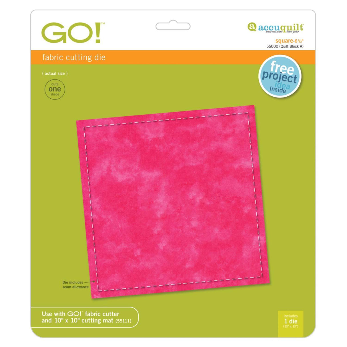 GO! SQUARE - 6 1/2" DIE