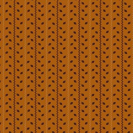 Henry Glass Autumn Farmhouse, 973-30, Orange, Kim Diehl