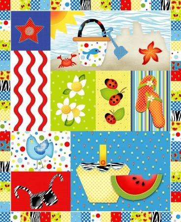 Henry Glass & Co, Dana Brooks, Celebrate Summer, 1550P-84, Multi