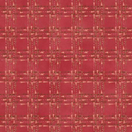 Henry Glass & Co, Let it Snow Flannel, F2879-88, Red