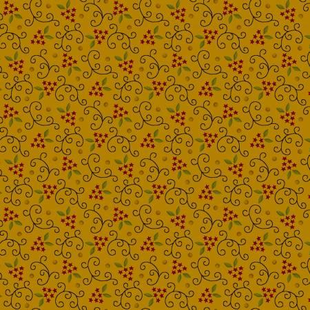 Henry Glass & Co, Scraps of Kindness, 674-404, Mustard