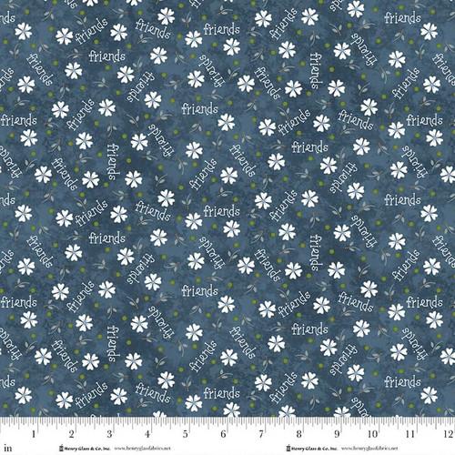 Henry Glass, Friendship Garden, 3628-77, Blue,