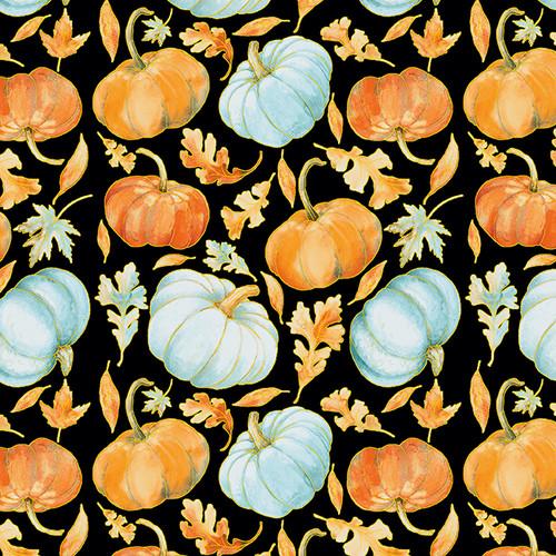 Henry Glass Pumpkin Kisses, 1313M-96, Black/Multi, Grace Violet