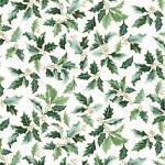 Hoffman Christmas Slendor, W7778-22G, Ivory-Gold,