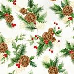 Hoffman Christmas Slendor, W7779-20G, Natural-Gold,