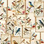 Hoffman Fabrics Nesting Hour, Y5581-A25, Antique Beige,