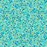 Hoffman Fabrics Secret Garden Tea, Y5851-41, Aqua,