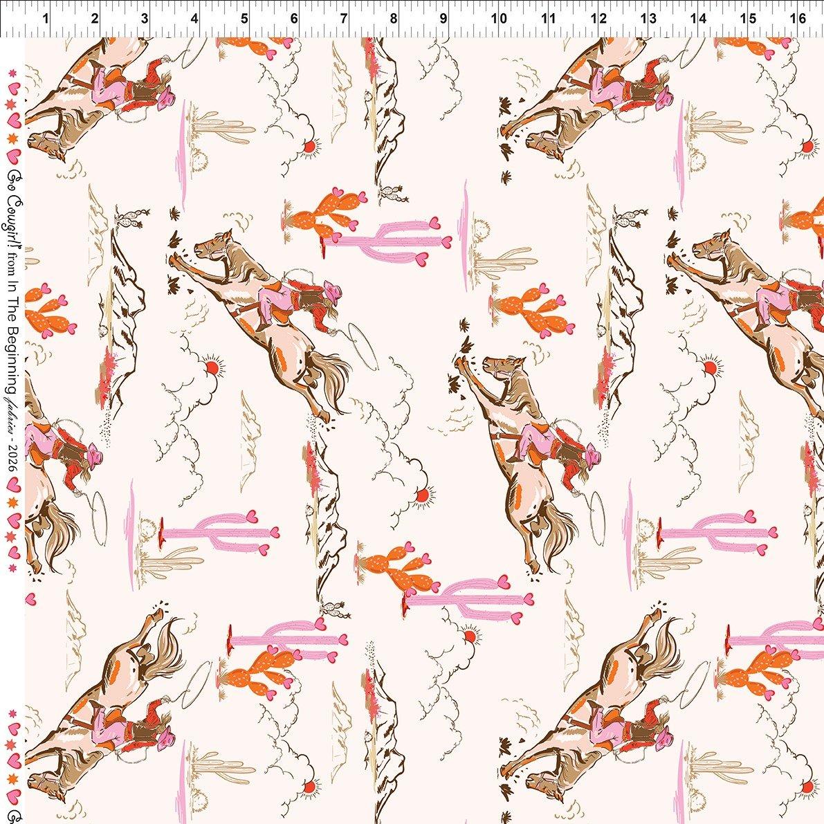 In The Beginning Go Cowgirl, 1GC-1, Multi,
