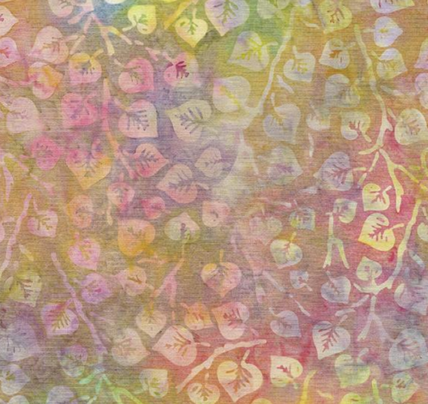 Island Batik Aspen Leaf, 422101851, Sunset