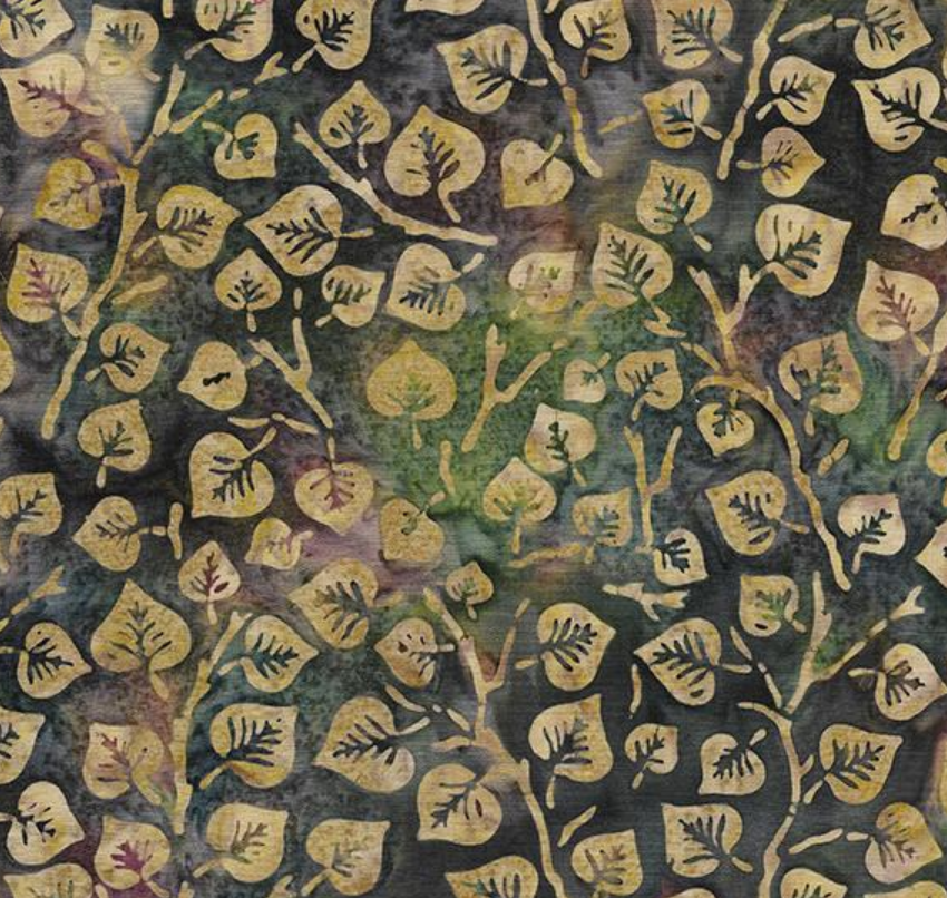 Island Batik Aspen Leaf, 422101906, Berry