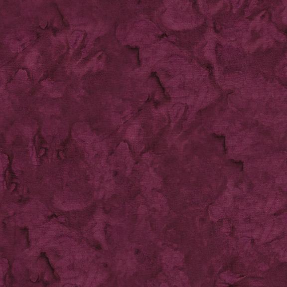 Island Batik Basics, BURGUNDY, Burgundy