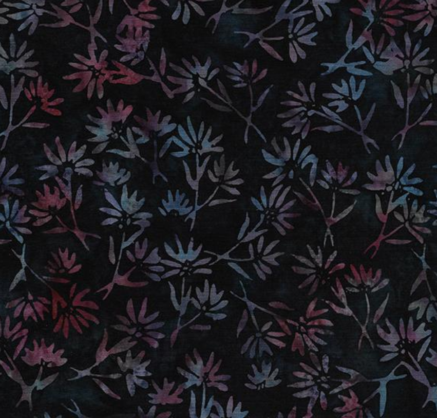 Island Batik Flowers, 422104590, Storm