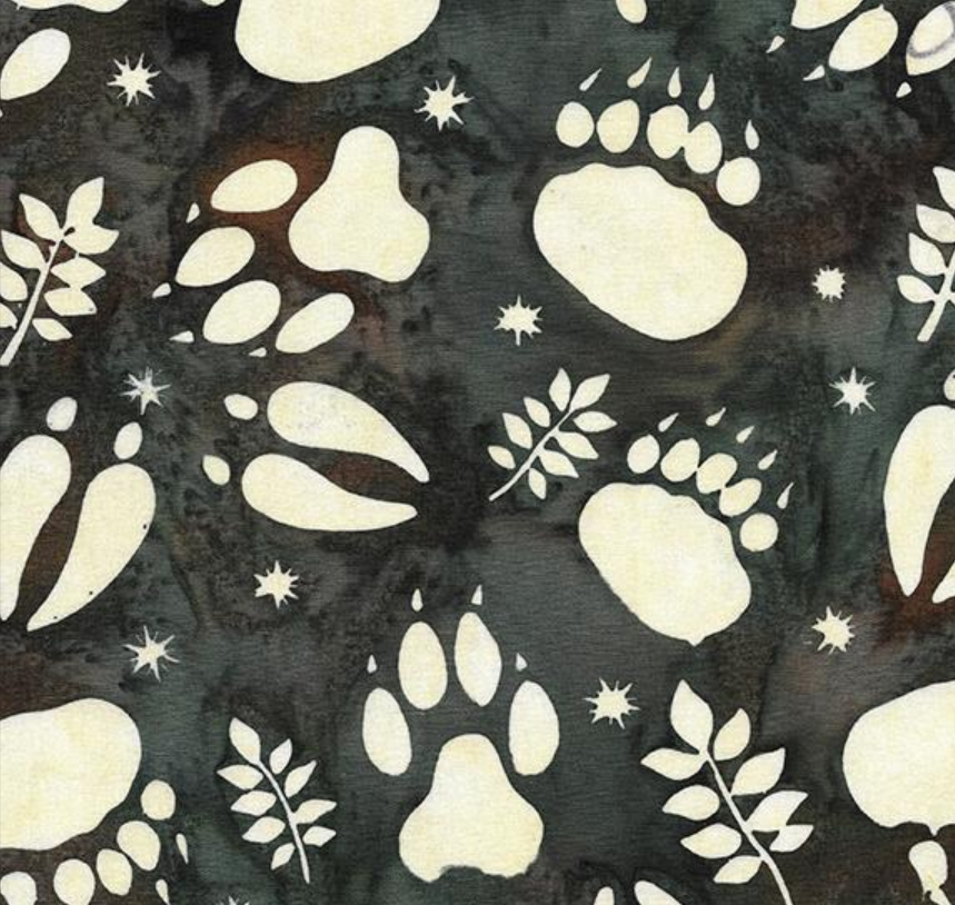 Island Batik Footprints, 422105560, Dark Lagoon