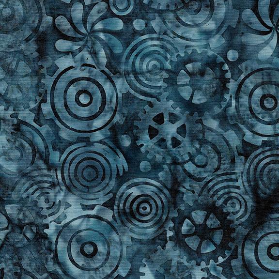 Island Batik Steam Engine, 111915561, Teal