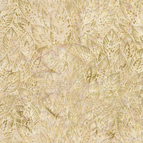 Island Batik Wheat Leaves, BE38-F1, Latte
