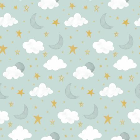 It's A Boy, C13252-AQUA, Aqua, Riley Blake