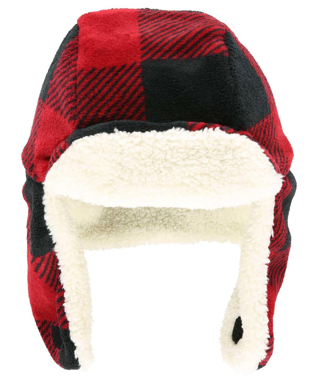 Lazy One, Red Bomber Critter Cap, CC140, Red/Black
