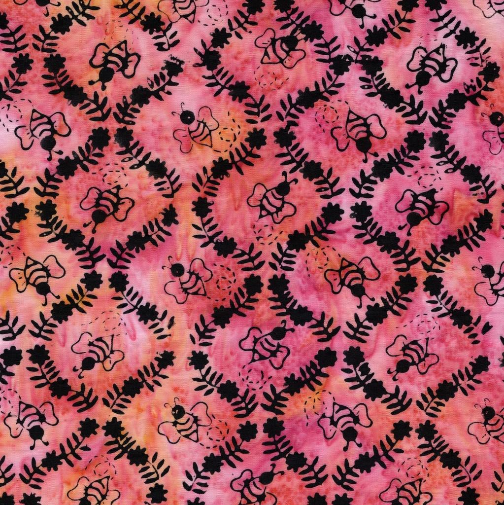 Lumin Fabrics, Bees And Hexies, 712606810, Multi,