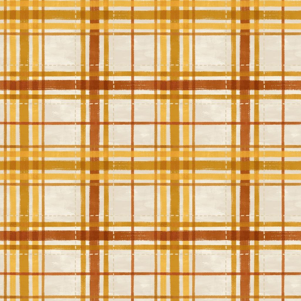 Lumin Fabrics Harvest Delight, W135-017-022, Cream/Yellow,