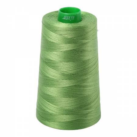 Mako Cotton Embroidery Thread0Wt 5140Yds Grass Green