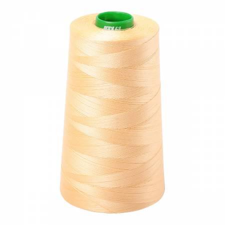 Mako Cotton Embroidery Thread0Wt 5140Yds Medium Butter