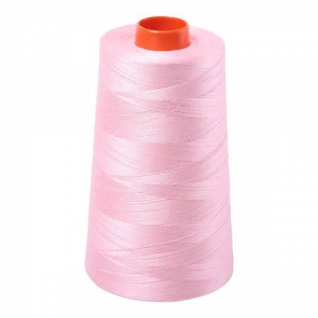 Mako Cotton Embroidery Thread0Wt 6452Yds Baby Pink