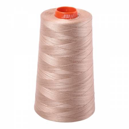 Mako Cotton Embroidery Thread0Wt 6452Yds Beige