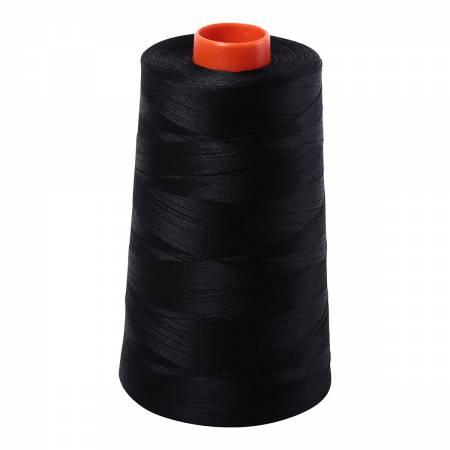 Mako Cotton Embroidery Thread0Wt 6452Yds Black