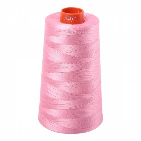 Mako Cotton Embroidery Thread0Wt 6452Yds Bright Pink