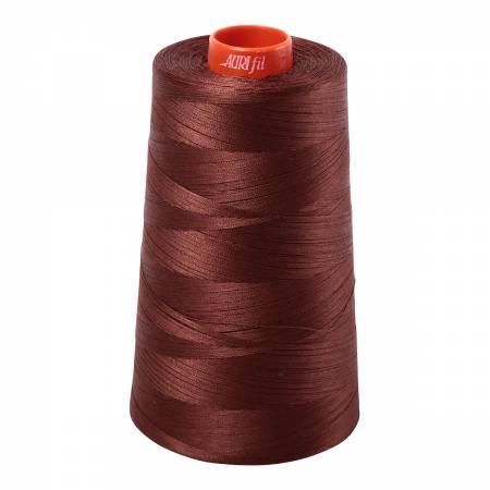 Mako Cotton Embroidery Thread0Wt 6452Yds Chocolate