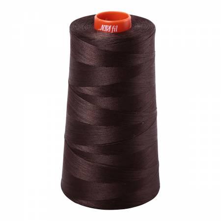 Mako Cotton Embroidery Thread0Wt 6452Yds Dark Brown