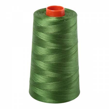 Mako Cotton Embroidery Thread0Wt 6452Yds Dark Grass Green