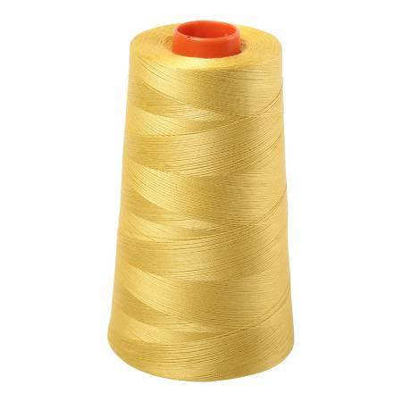 Mako Cotton Embroidery Thread0Wt 6452Yds Gold Yellow