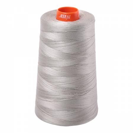 Mako Cotton Embroidery Thread0Wt 6452Yds Light Grey