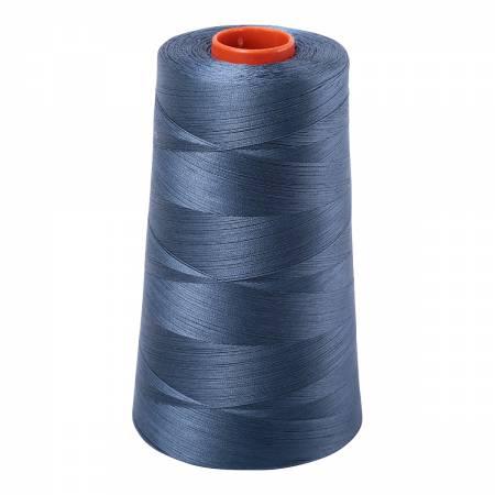 Mako Cotton Embroidery Thread0Wt 6452Yds Medium Blue Grey