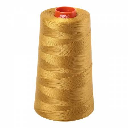 Mako Cotton Embroidery Thread0Wt 6452Yds Mustard