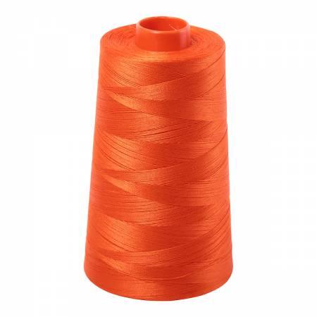 Mako Cotton Embroidery Thread0Wt 6452Yds Neon Orange