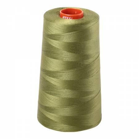 Mako Cotton Embroidery Thread0Wt 6452Yds Olive Green