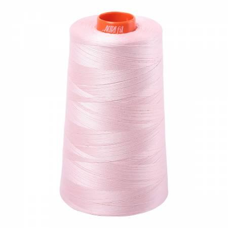 Mako Cotton Embroidery Thread0Wt 6452Yds Pale Pink