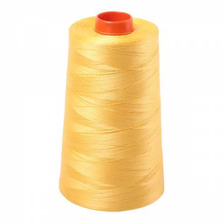 Mako Cotton Embroidery Thread0Wt 6452Yds Pale Yellow