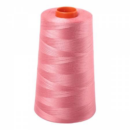 Mako Cotton Embroidery Thread0Wt 6452Yds Peachy Pink