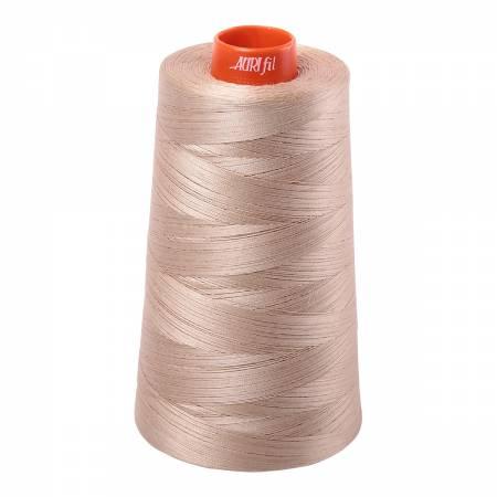 Mako Cotton Embroidery Thread0Wt 6452Yds Sand